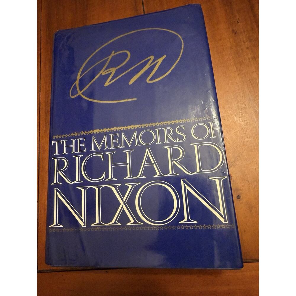 The Memoirs of Richard Nixon 1978 Hardcover Autobiography Grosset & Dunlap⁠